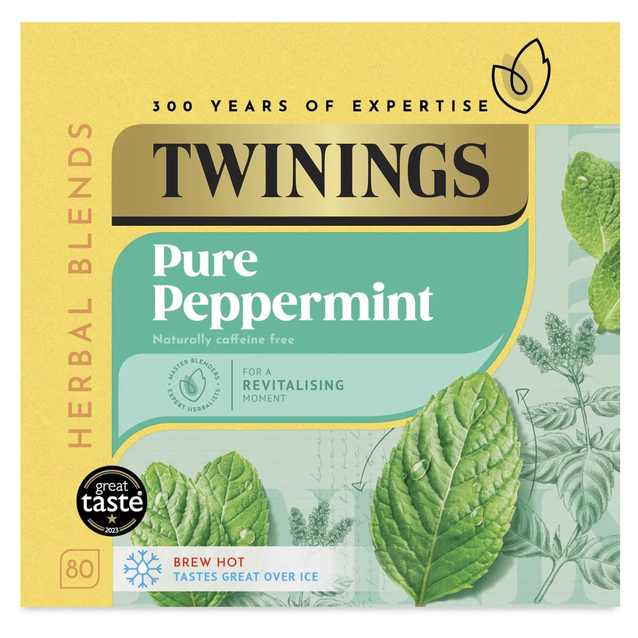 Twinings Peppermint Tea 80 per pack トワイニング ペパーミントティー 80/パック