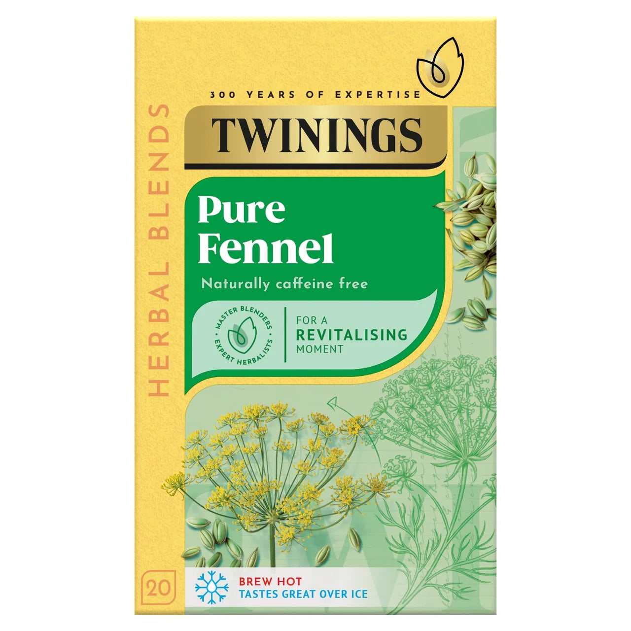 Twinings Fennel Tea 20 per pack トワイニング フェンネルティー 1パック 20本