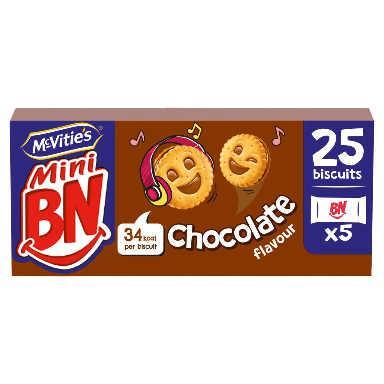 McVitie's BN Chocolate Flavour Biscuits 285g McVitie's BN Chocolate Flavour Biscuits 285g