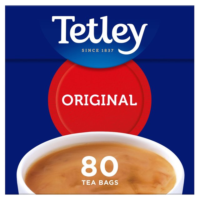 Tetley Tea Bags 80 per pack テトリー 紅茶 オリジナル ティーバッグ