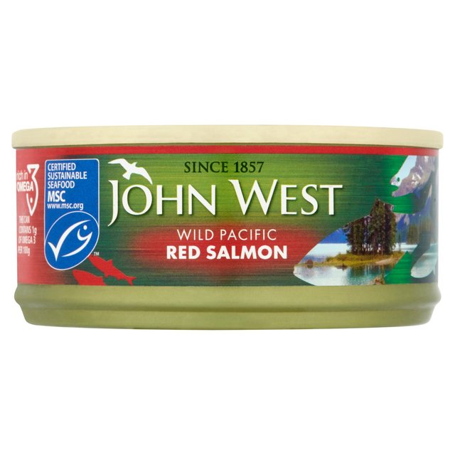 John West Wild Pacific MSC Red Salmon 105g