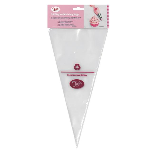 Tala 10 Disposable Recyclable Icing Bags 10 per pack