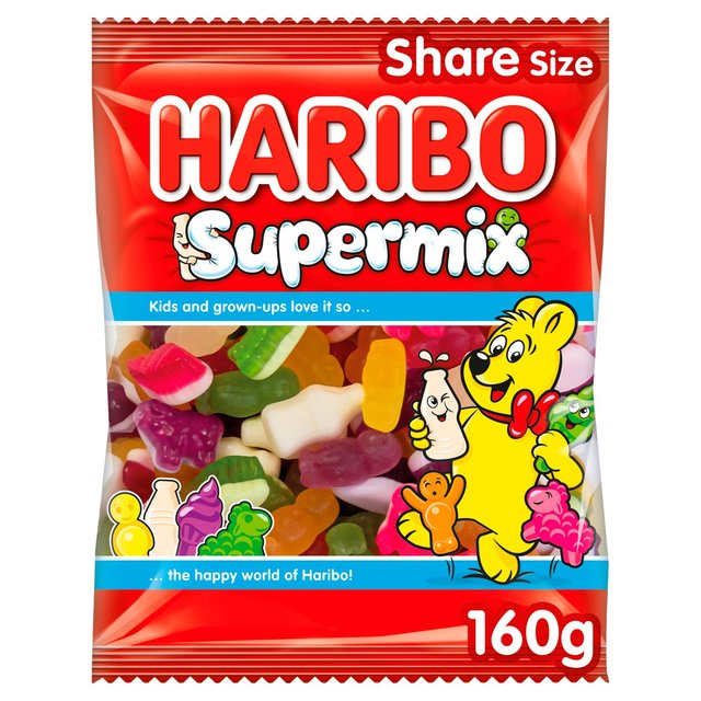 Haribo Supermix Sweets Sharing Bag 160g ハリボー スーパーミックス