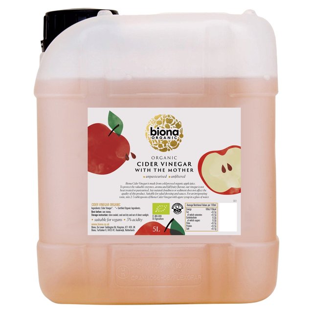Biona Organic Cider Vinegar With The Mother 5L