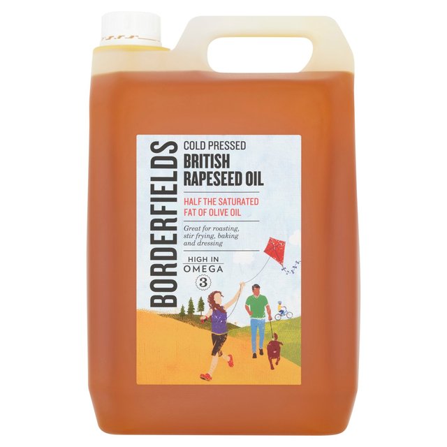 Borderfields Cold Pressed Rapeseed Oil 5L