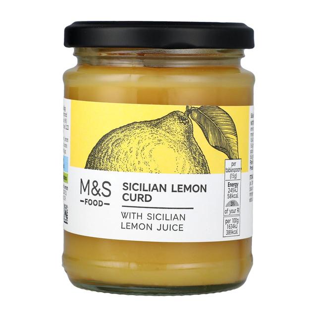 M&S Sicilian Lemon Curd 325g M&S マークス＆スペンサー シシリアン