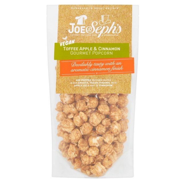 Joe & Seph's Popcorn Vegan Toffee Apple & Cinnamon 80g