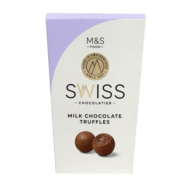 M&S Swiss Milk Chocolate Truffles 205g M&S マークス＆スペンサー