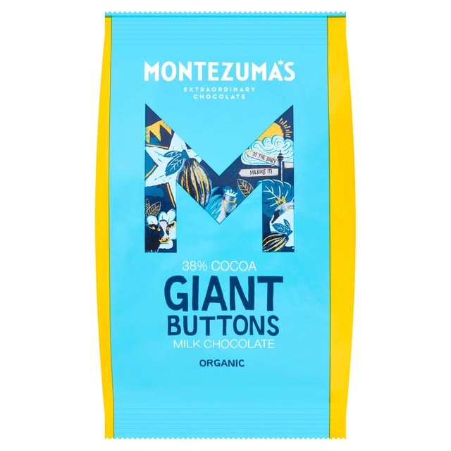 Montezuma's Organic Milk Giant Buttons 180g