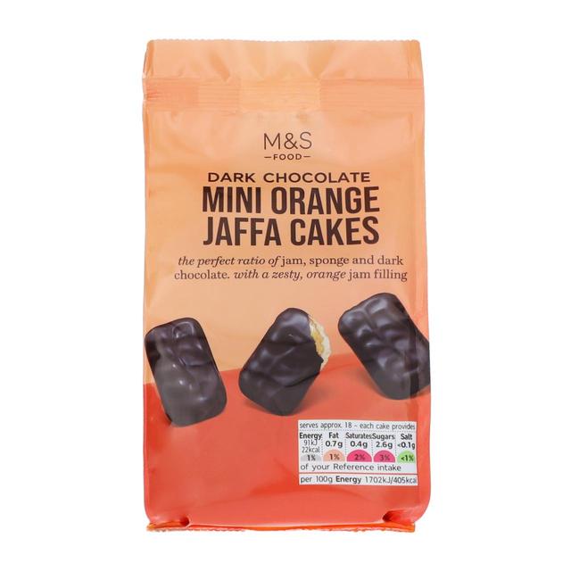 M&S Mini Jaffa Cakes 100g M&S マークス＆スペンサー ミニジャファ