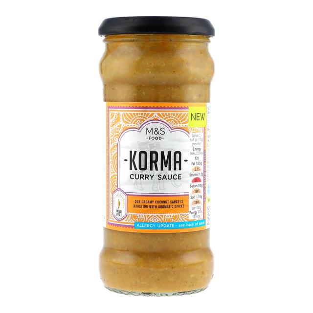 M&S Mild Korma Sauce 340g