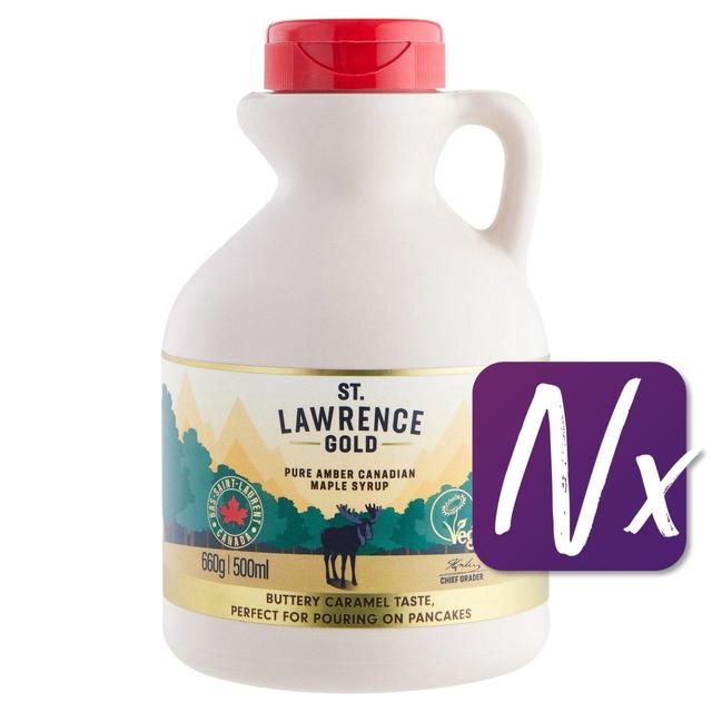 St Lawrence Gold Pure Maple Syrup Amber 500ml