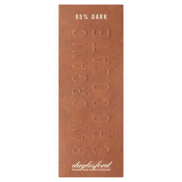 Daylesford Organic Raw Chocolate Bar - Dark 85% 50g