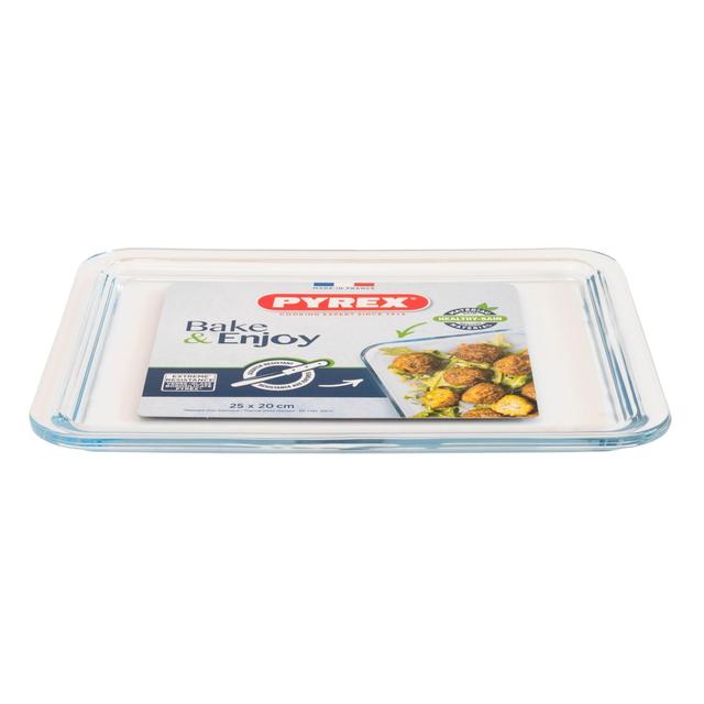 Pyrex Small Glass Baking & Oven Tray 25cm N/A