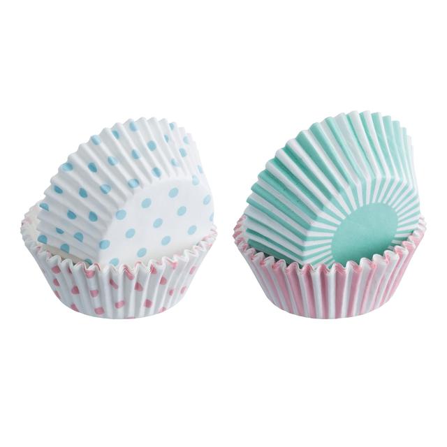 Mixed Pastel Cupcake Cases 100 per pack