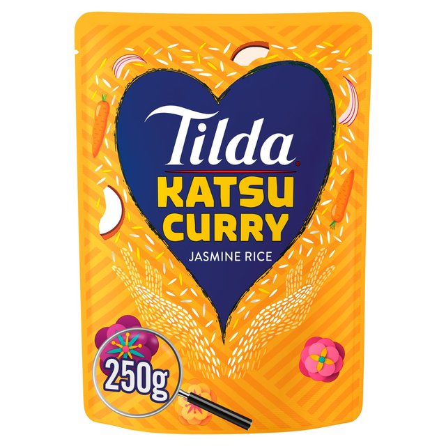Tilda Microwave Katsu Curry Jasmine Rice 250g