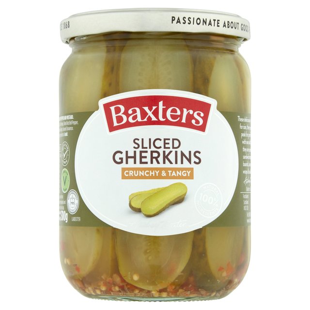 Baxters Sliced Tangy Gherkins 540g
