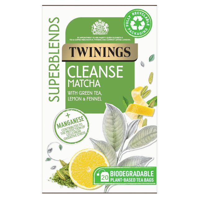 Twinings Superblends Cleanse Matcha 20 per pack
