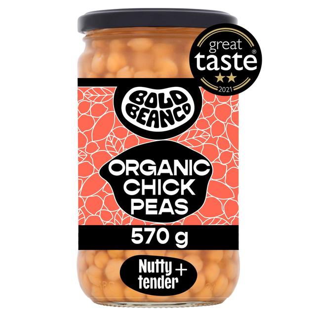 Bold Bean Co Organic Chickpeas 570g
