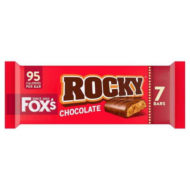 Fox's Rocky Chocolate Biscuit Bars Multipack 7 x 19g