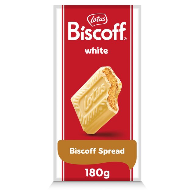 Lotus Biscoff White Chocolate with Biscoff Cream 180g ロータス