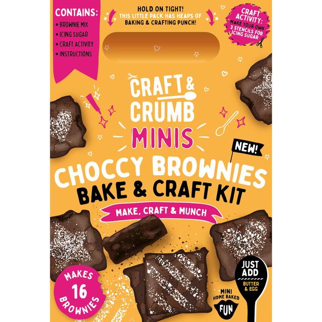 Craft & Crumb Choccy brownie Bake & Craft Kit 248g