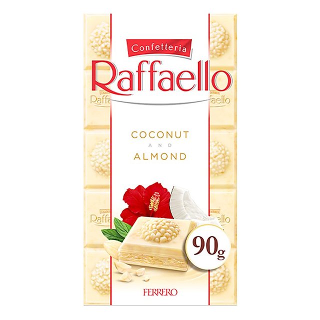 Ferrero Raffaello White Chocolate and Coconut Bar 90g
