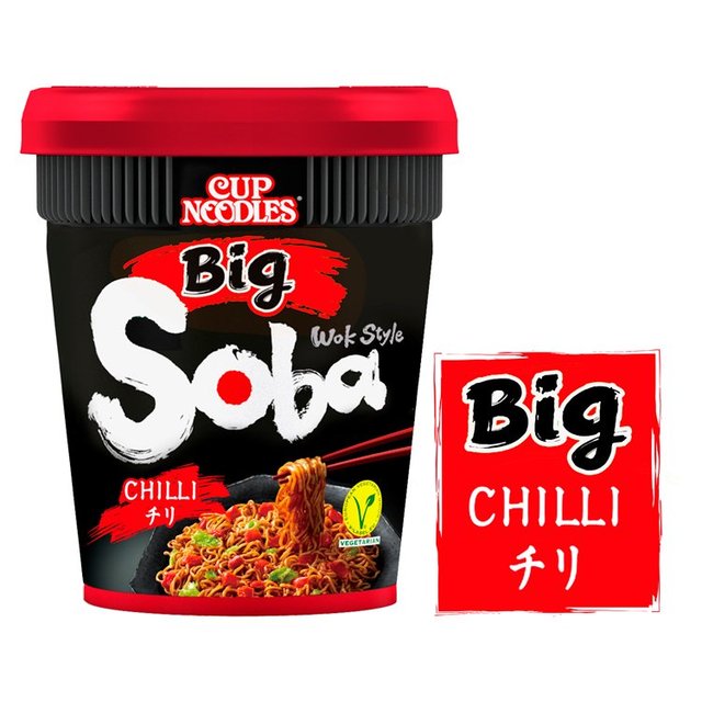 Nissin Soba Big Cup Chilli 115g