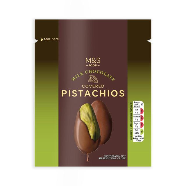 M&S Milk Chocolate Pistachios 130g M&S ミルクチョコレート