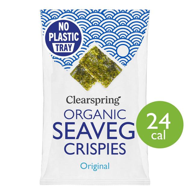 Clearspring Organic Seaveg Crispies Original 4g