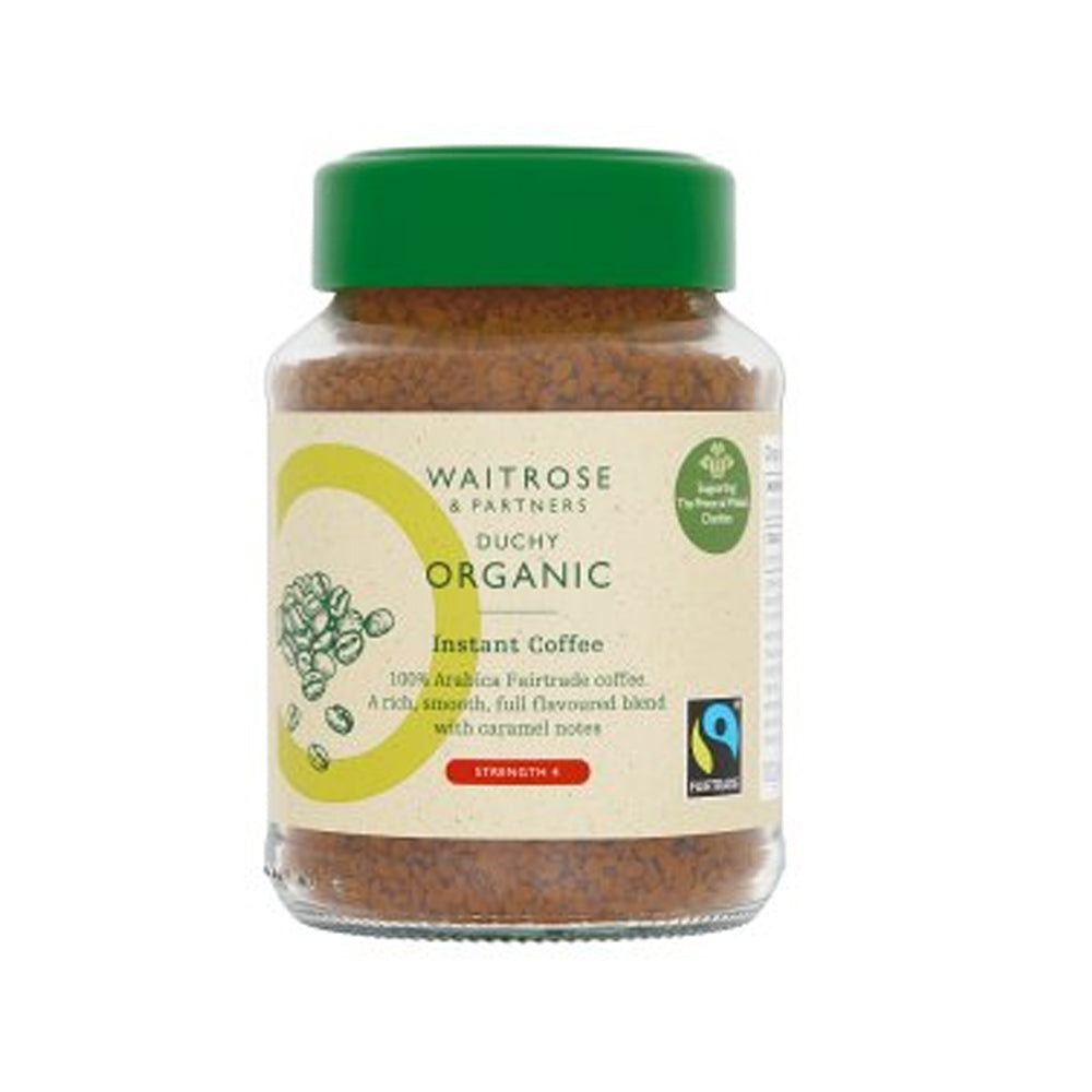 Duchy Organic Instant Coffee 100g Waitrose ダッチー オーガニック インスタント コーヒー 100g