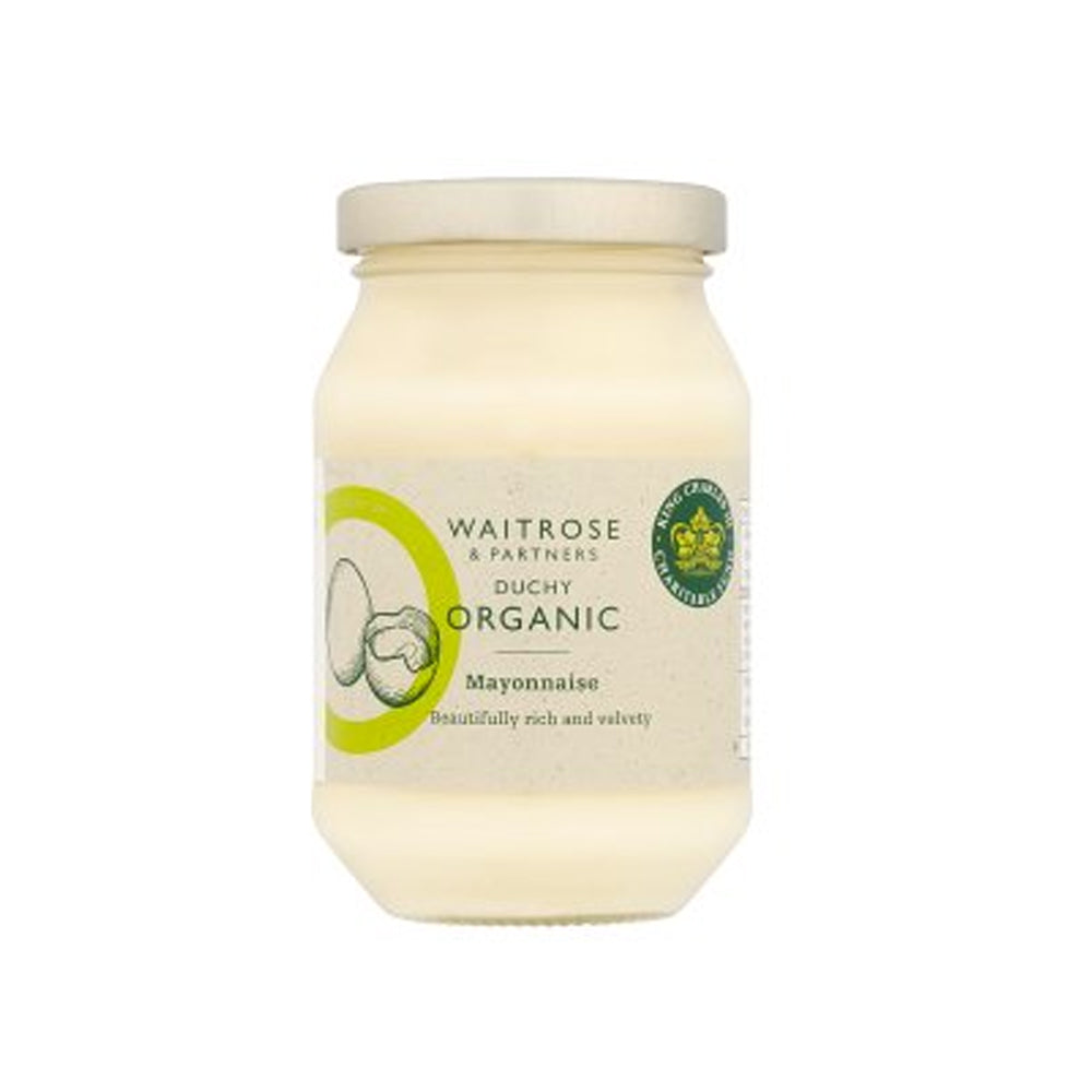 Duchy Organic Mayonnaise 250ML Waitrose ダッチー オーガニック マヨネーズ 瓶入り 250ML