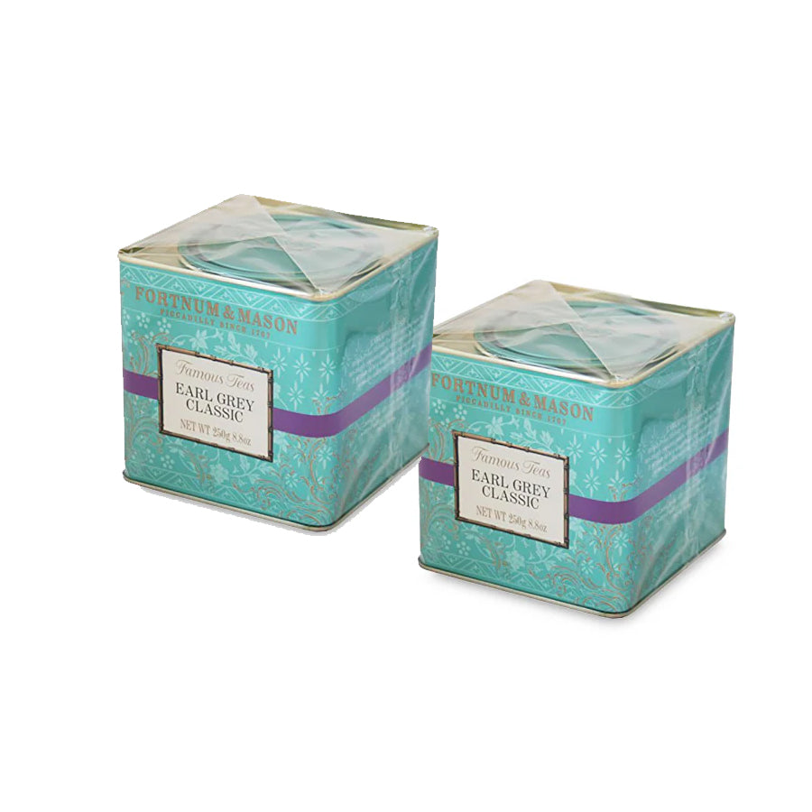 FORTNUM & MASON Earl Grey Classic 250g x 2tins フォートナム&メイソン 紅茶 アールグレイ クラシック リーフティー 250g x 2缶 茶葉 フォートナム ティー イギリス 英国王室御用達 アールグレー