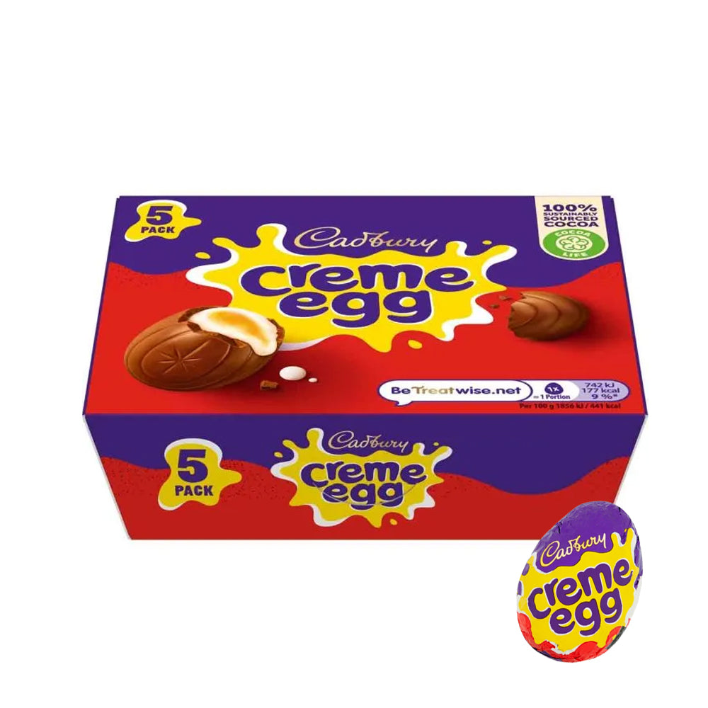 Cadbury Creme Egg Chocolate 40g x 5pcs 200g Cadbury Creme Egg Chocolate 40g 5pcs