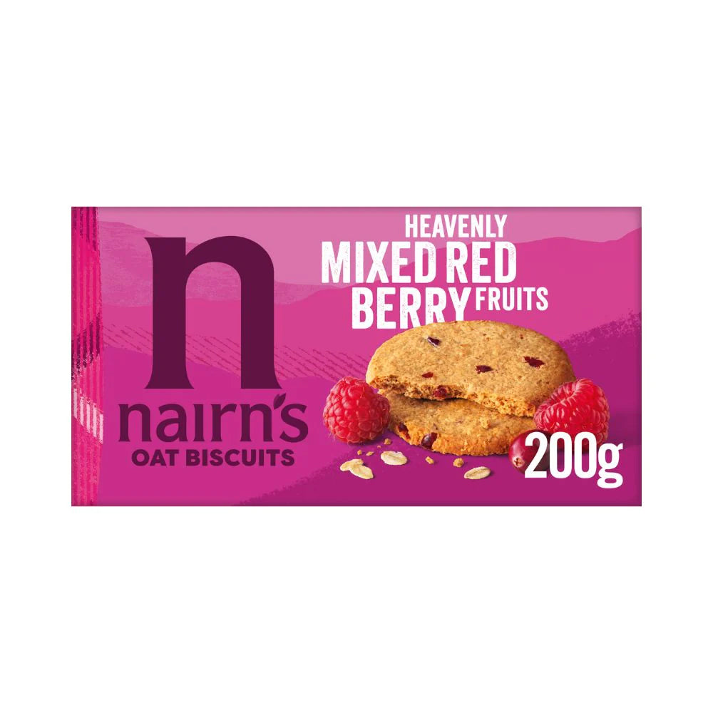 Nairn's Oat Mixed Berries Biscuits 200g ネアンズ オーツミックスベリービスケット 200g