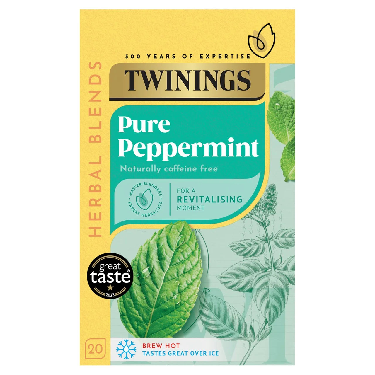 Twinings Peppermint Tea 20 per pack トワイニング ペパーミントティー 1パック 20本