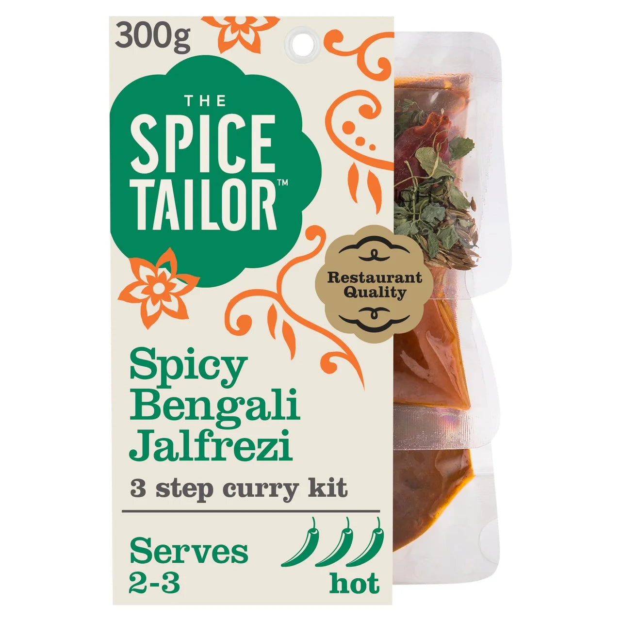 The Spice Tailor Spicy Bengali Jalfrezi Indian Curry Sauce Kit 300g
