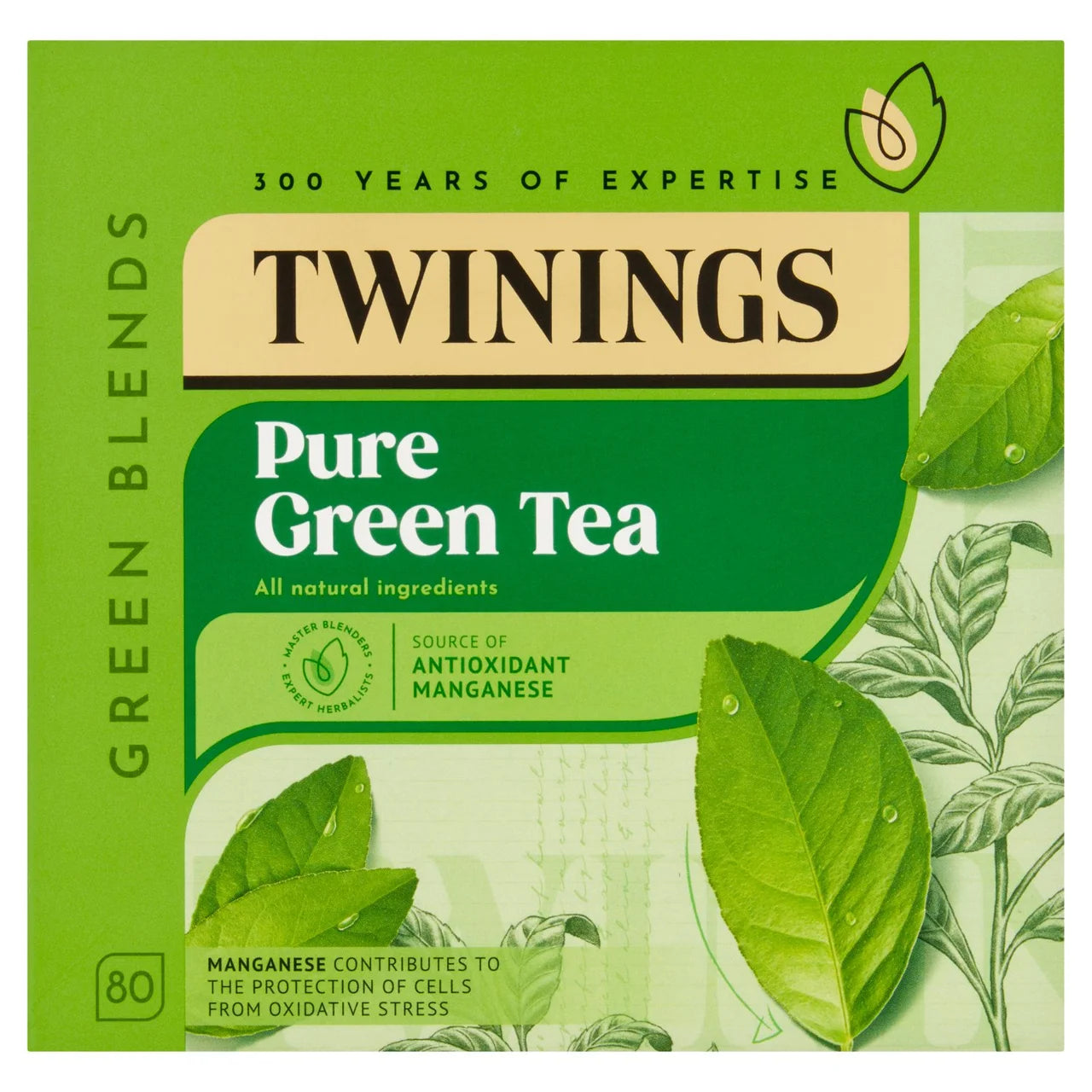Twinings Green Tea 80 per pack トワイニング グリーンティー 80/パック