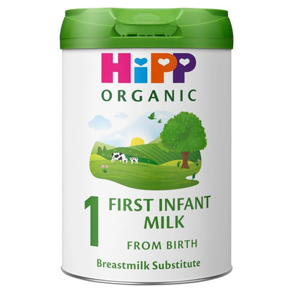 HiPP Organic 1 First Infant Baby Milk Powder Formula From Birth 800g, HiPP オーガニック 1 乳児用粉ミルク（出生時から）800g