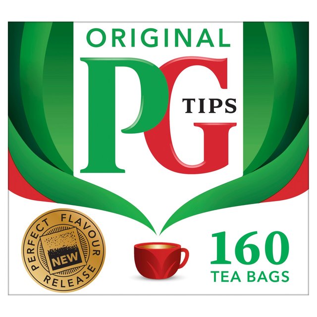 PG Tips Original Biodegradable Tea Bags 160 per pack