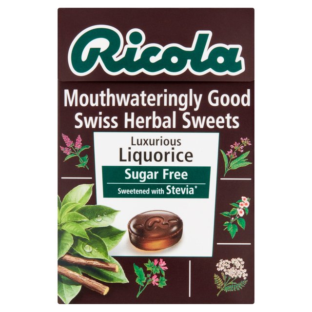 Ricola Liquorice Sugar Free 45g