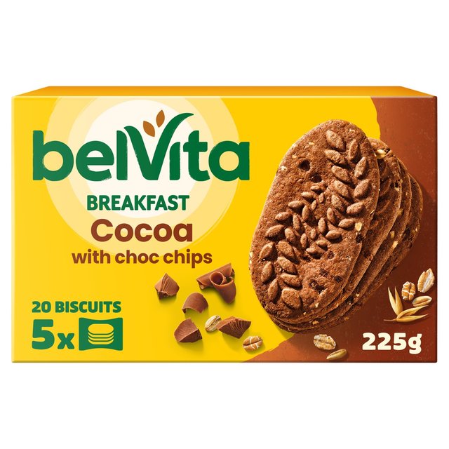 Belvita Cocoa Choc Chips Breakfast Biscuits 5 per pack