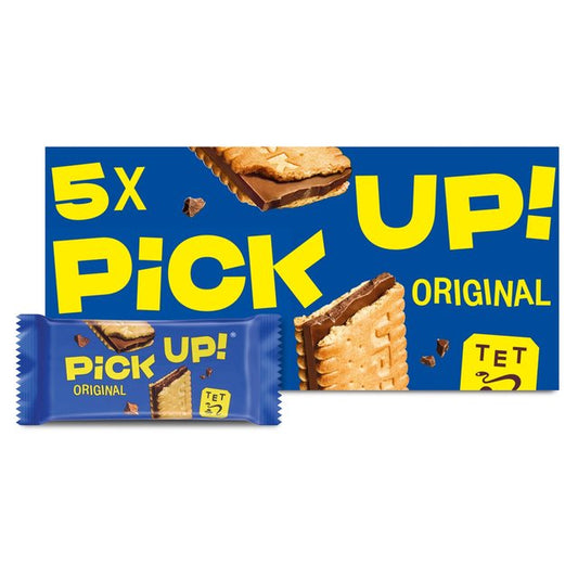 Bahlsen Pick Up! Milk Chocolate Biscuits Bars 5 x 28g