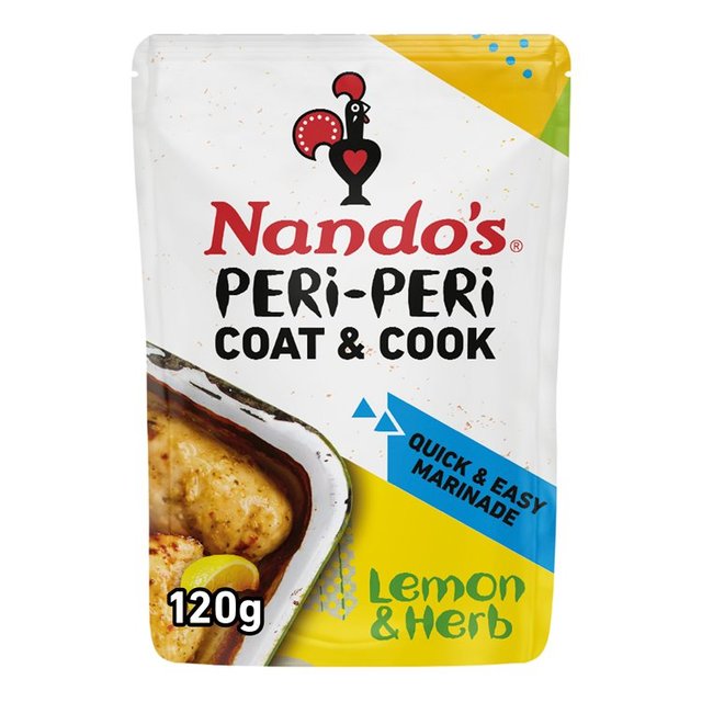 Nando's Coat 'n Cook Lemon & Herb Peri Peri Marinade 120g