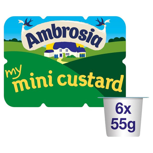 Ambrosia My Mini Custard Pots 6 x 55g