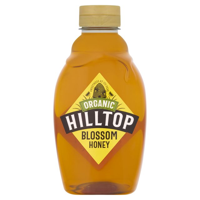 Hilltop Honey Organic Blossom Squeezy 340g