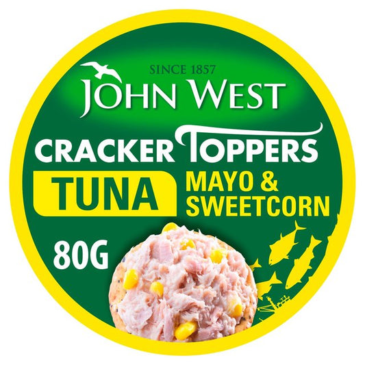 John West Cracker Topper Mayo Sweetcorn 80g