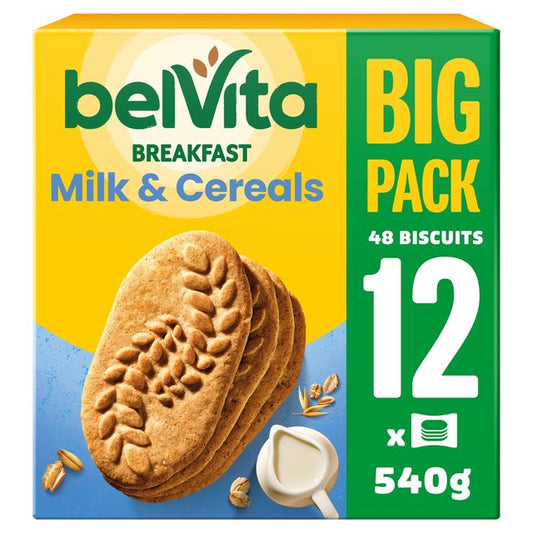 Belvita Milk & Cereal Big Pack 12 per pack