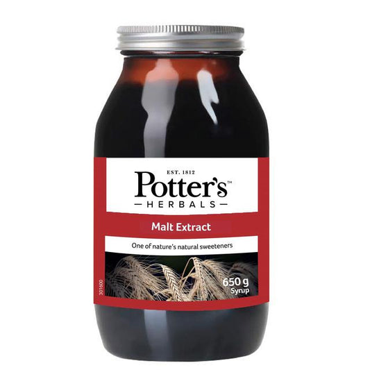 Potters Herbals Malt Extract Natural Sweetener Liquid 650g