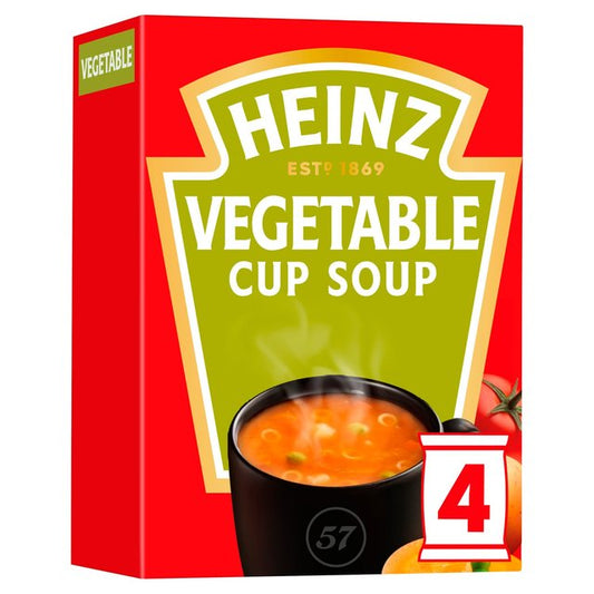 Heinz Vegetable Cup Soup 4 x 19g